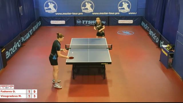Оксана Фадеева - Мария Виноградова 3:1 смотреть онлайн