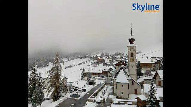 Live Webcam from Colfosco - Italy смотреть онлайн