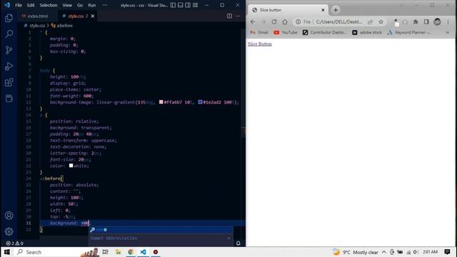 CSS Animated Button tutorial CSS Hover effect using HTML and CSS text Animation Button Animation CS смотреть онлайн