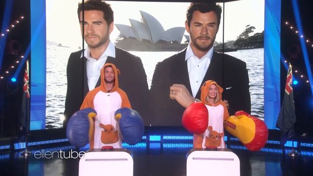Margot Robbie & Chris Hemsworth Face Off in the Battle of the Best Aussie смотреть онлайн