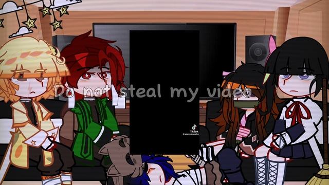 Kamaboko React To Nezuko And Tanjiro Swap Au // Bit Tanzen // My Au For Zenitsu// Bit Nezuko Angst!