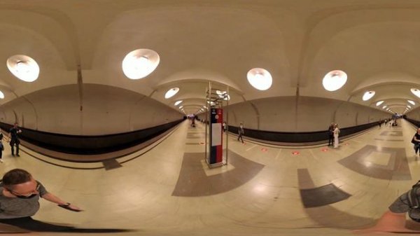 Алтуфьево. Московское Метро. 4К 360 VR Video. Moscow Subway.