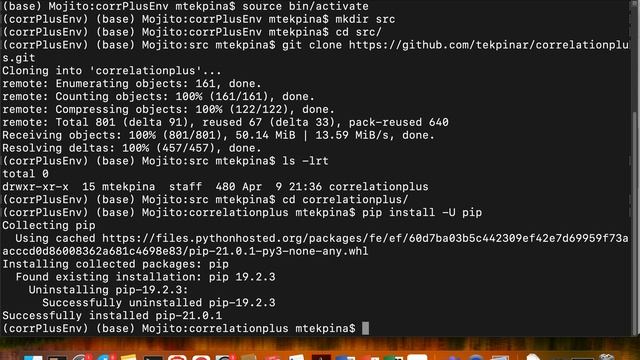correlationplus: installation from the source смотреть онлайн