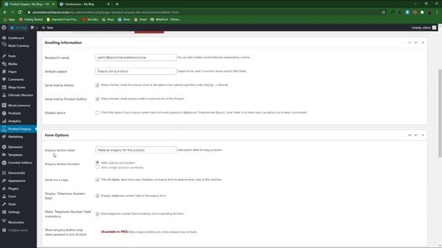 How to add product enquiry form in Woocommercee WordPress смотреть онлайн