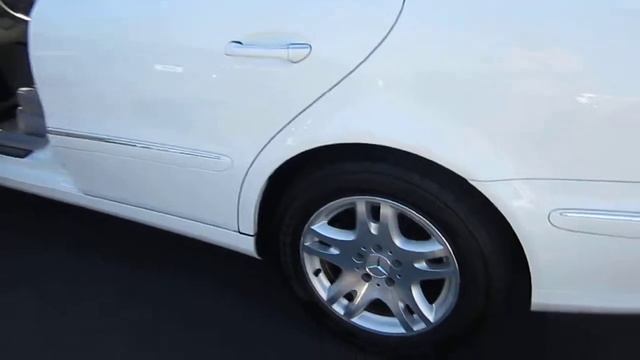 2004 Mercedes-Benz E320, White - STOCK# 730855 смотреть онлайн