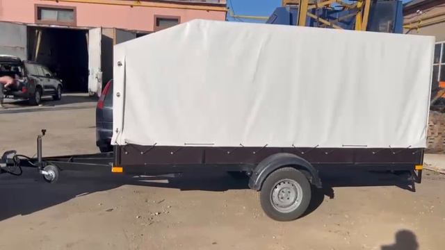 Прицеп 3,5x1,5 для перевозки 3-x мотоциклов смотреть онлайн