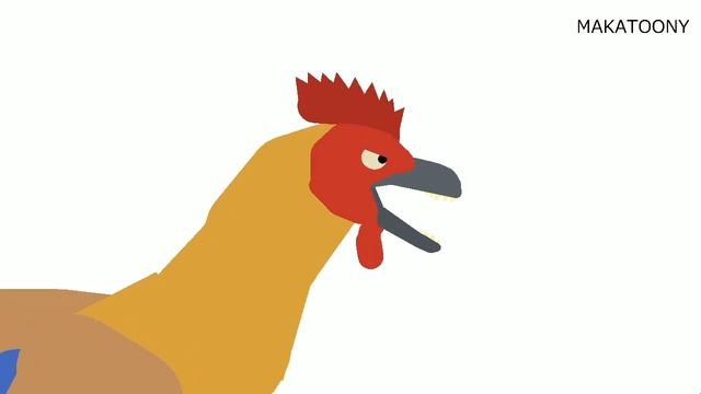 Chickenosaurus vs Human Animation? (Stick Nodes) смотреть онлайн