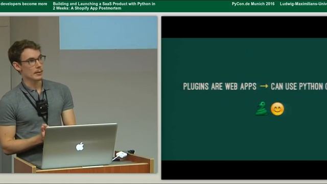 Daniel Bader - Building and Launching a SaaS Product with Python in 2 Weeks смотреть онлайн