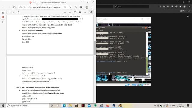 Lab 3.1.12 - Explore Python Development Tools смотреть онлайн