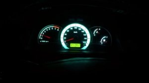 Пересвет приборной панели и печки Daewoo Nexia N150