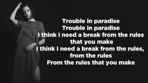 Trouble in Paradise (Lyrics) - Alice Merton (MINT Album)
