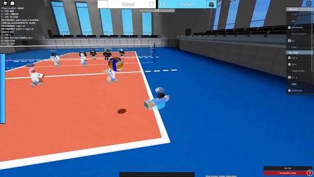 RANKING OF KINGS | Roblox Volleyball Academy смотреть онлайн