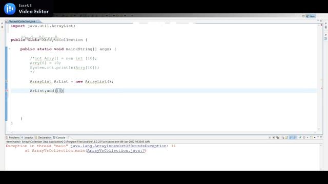 Array Vs Collection in java | Java Interview смотреть онлайн