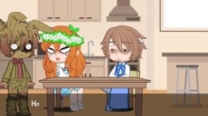 Комикс "Спрингтрап и Делия" 24 часа у Афтонов|RUS|