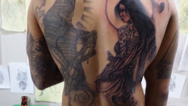 Geisha vs Samurai Tattoo смотреть онлайн