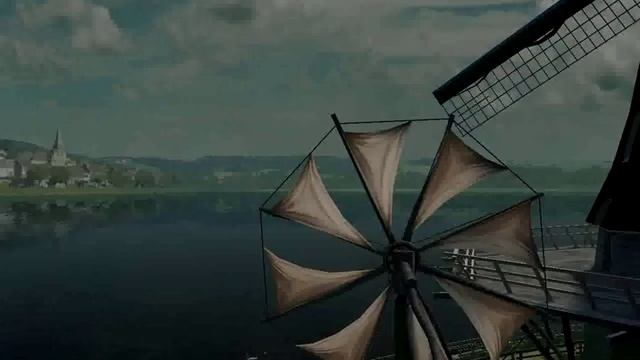 Dutch Windmills 3D Screensaver смотреть онлайн