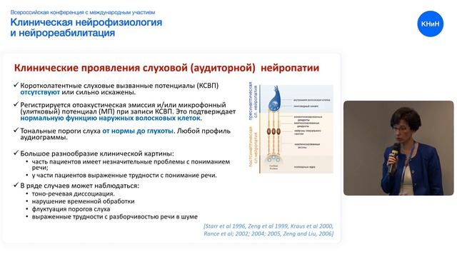 Применение слуховых вызванных потенциалов в педиатрической сурдологии. Гарбарук Е.С. смотреть онлайн