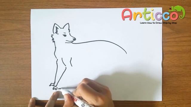 How to Draw Fox for Kids Step by Step Easy смотреть онлайн