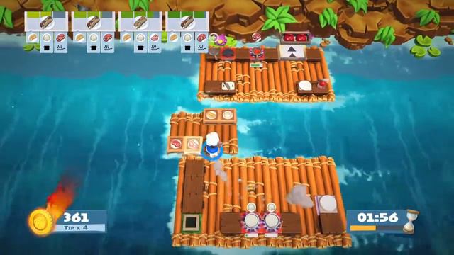 Overcooked 2 - [World 3-6] 4 star single player смотреть онлайн