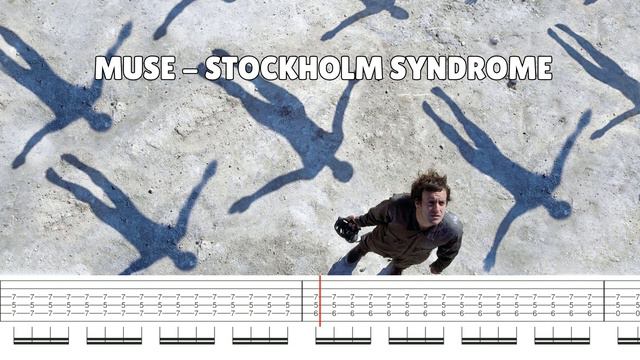 Muse - Stockholm Syndrome / Guitar backing tracks (VOCALS included) w/ SYNCED TABS смотреть онлайн