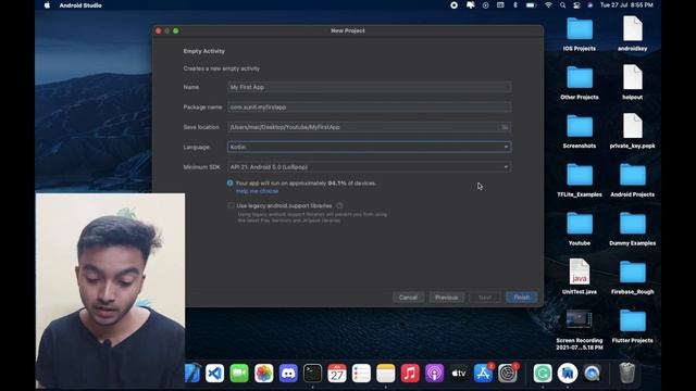 Create your first Android Project| Android Development Tutorial for Beginners 2023 #3 смотреть онлайн