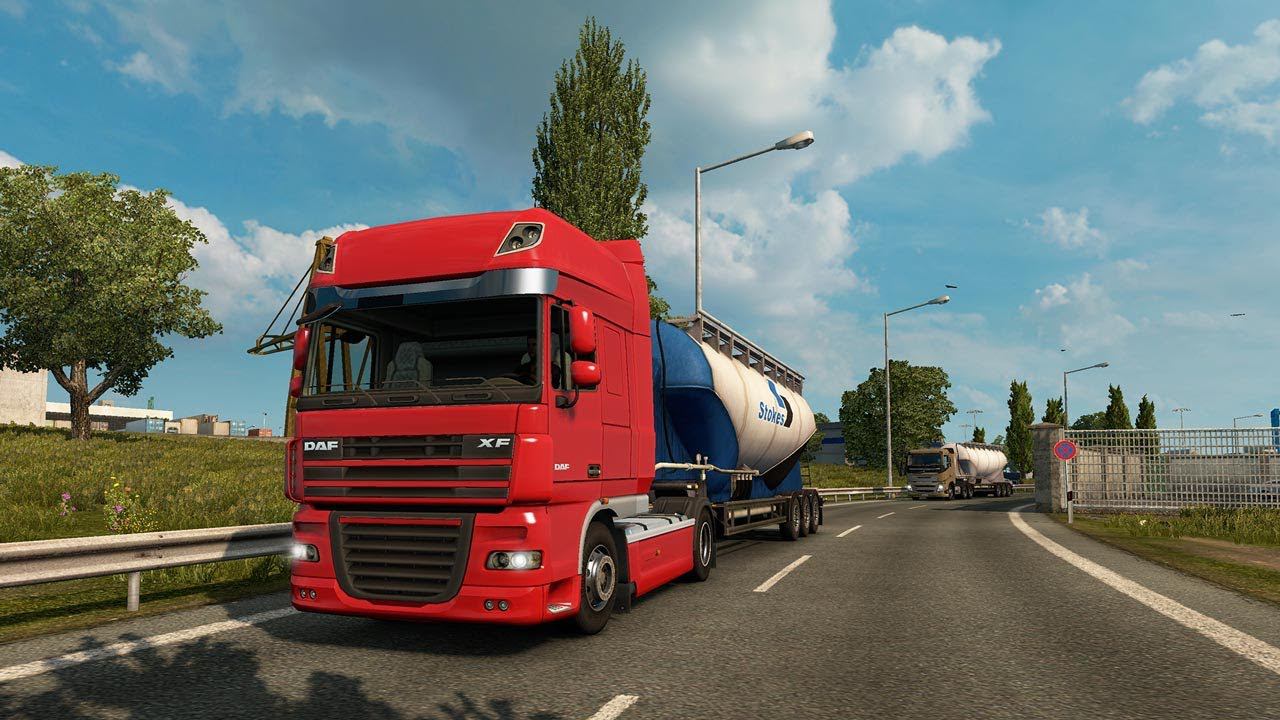 Euro Truck Simulator 2 Продолжения приключения Дарка и Пряника Сфи и других пацанов смотреть онлайн