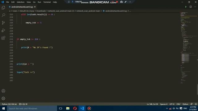 Android (Termux) Network Scanner | Find user details on LAN network | Python tutorials for beginner смотреть онлайн