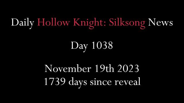 Daily Hollow Knight: Silksong News - Day 1038 смотреть онлайн