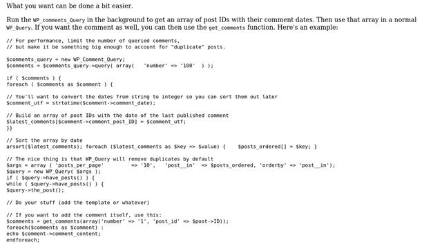 Wordpress: How to add post_distinct filter to WP_Comment_Query? (2 Solutions!!) смотреть онлайн