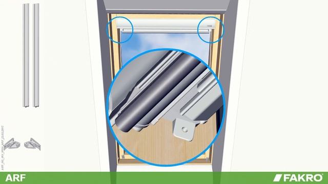 FAKRO Roof Windows – ARF/ ARP Roller Blind