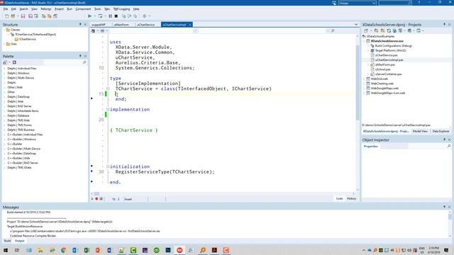 TMS WEB Core charting: Adding a custom service method to XData (1/3) смотреть онлайн