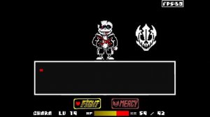 Undertale Last breath Sans phase 4 fight Beaten ! (Unofficial)