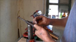 Задняя бабка для токарного станка из домкрата