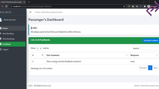 Online Ticket Reservation System in PHP MySQL with Source Code - CodeAstro смотреть онлайн
