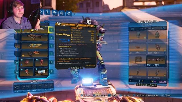(NEW MESSY BREAKUP COMBO) Level 72 Mayhem 10 Gamma Burst Flak Build | Borderlands 3 смотреть онлайн