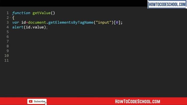 Get input Element Value On Click Using JavaScript смотреть онлайн