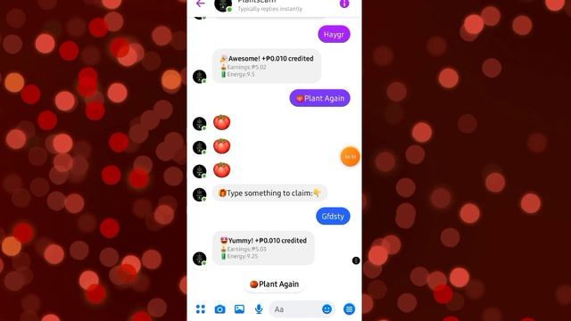 PLANTSEARN | FREE BOT USING MESSENGER | CLAIM YOUR 250 PHP | VIA GCASH OR PALAWAN | Lovelyn Enrique смотреть онлайн