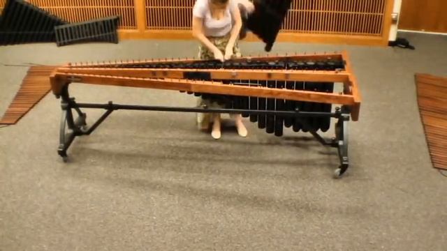 Assembling Majestic's 5 octave marimba смотреть онлайн