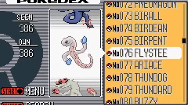 pokemon topaz complete pokedex смотреть онлайн