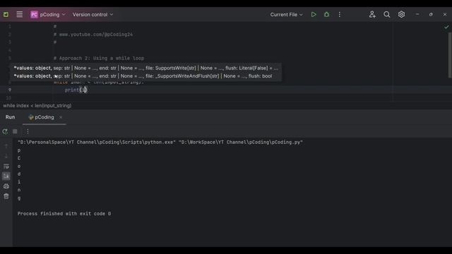 Unlocking Python's Magic: 3 Exciting Ways to Print Characters from a String in python| pCoding смотреть онлайн