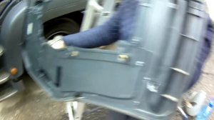 Замена тросика замка водительской двери на а\м MANtga.