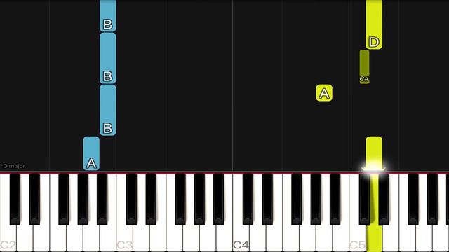 The Calling - Wherever You WIll Go | EASY Piano Tutorial смотреть онлайн