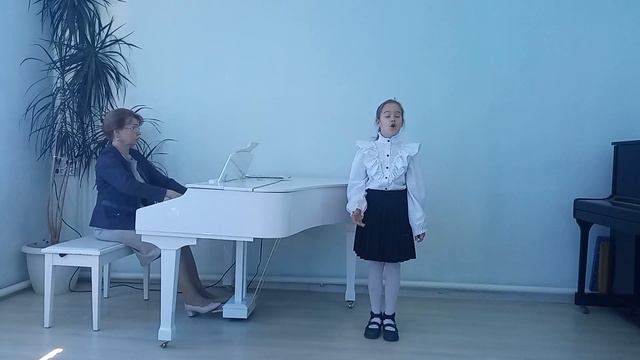 Кудрявцева Юлиана, 10 лет. Р. Шуман, сл. Г. Фаллерслебена «Небывалая страна» смотреть онлайн