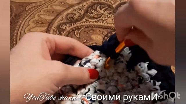 Стильный Квадратный коврик крючком за 2 часа. смотреть онлайн