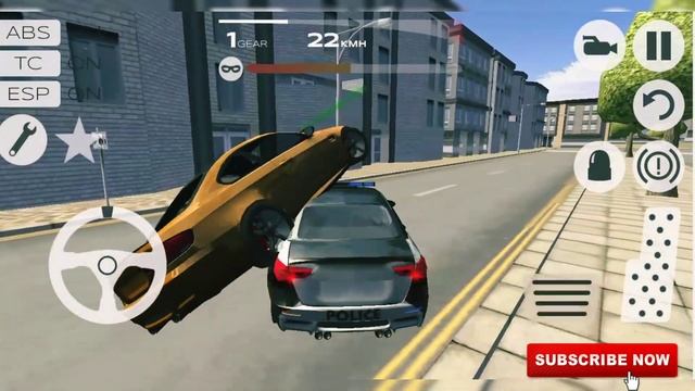 Extreme Car Driving Racing #3D|| Fast Police Car Chase-Android || 720-HD смотреть онлайн