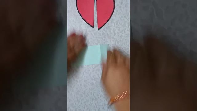 Easy paper heart/how to make paper heart with message/origami paper heart/hand and craft idea смотреть онлайн