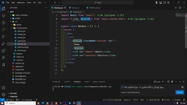 8- React Router DOM | NavLink смотреть онлайн
