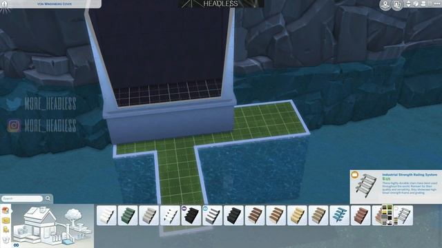 The Sims 4 Speed Build #19 Cliff Hanger House смотреть онлайн