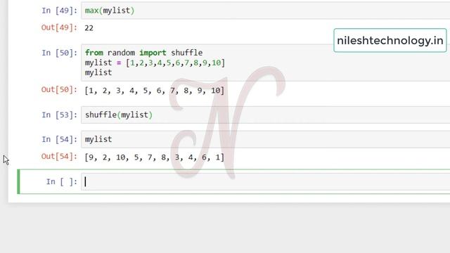 Python Useful Operator : in min max random input смотреть онлайн