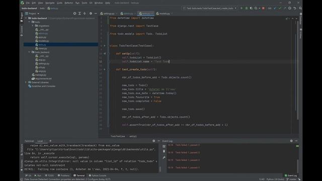 Django en Français - 4. Interactions avec la DB et Tests Cases смотреть онлайн